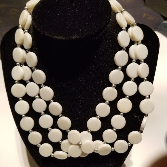 MULTILAYER STRAND STYLE CUSTOME MADE FASHION NECKLACE JEWELRY - Picture 4 of 4